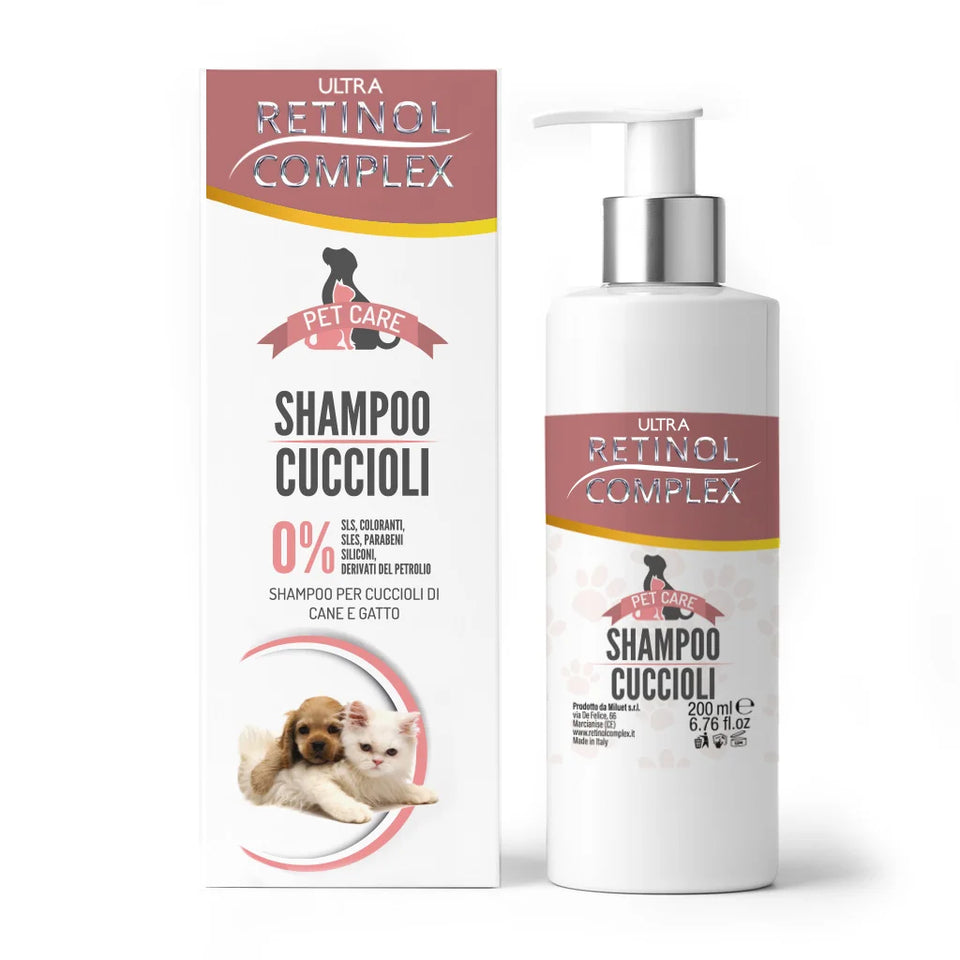 Champú para Perros y Gatos 200 ml - Retinol Complex