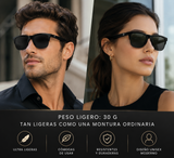 Gafas Inteligentes Bluetooth con Control Táctil y Protección UV